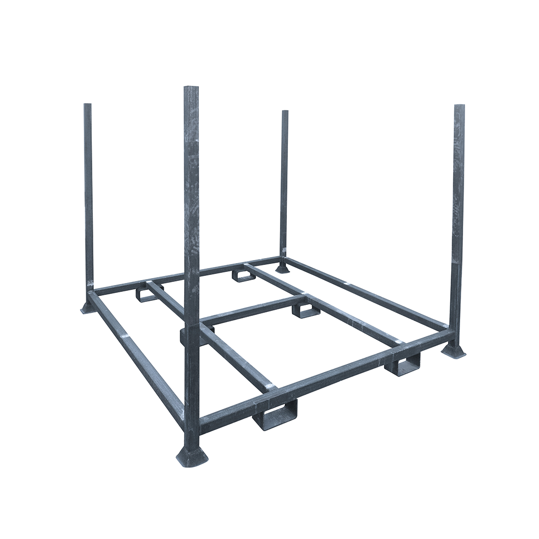 Stillage for Blockade Panels - Untreated. Heavy duty steel stillage for easy loading & storing of Blockade fence panels