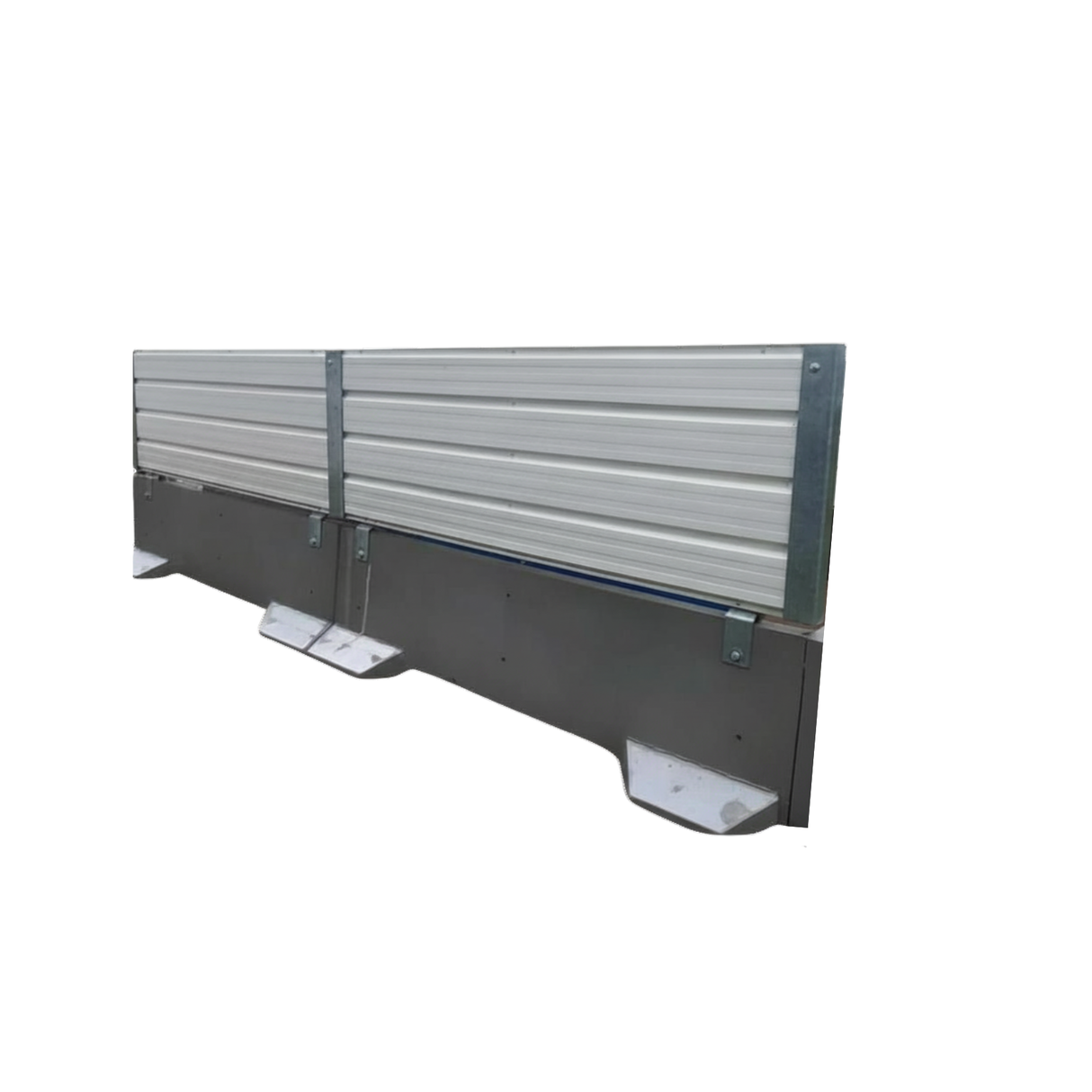 Betonnen Jersey Barrier met (gaas) Paneel