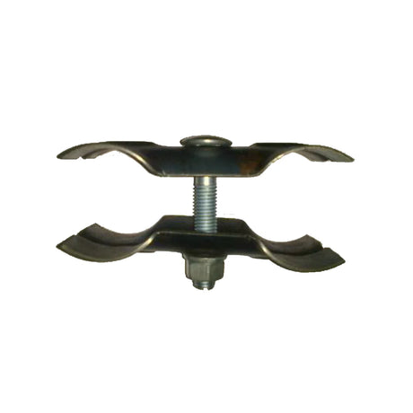 a side view of the standard coupler on a white background 