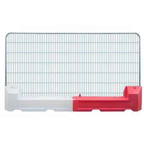 Slot Blok Barrier on white background
