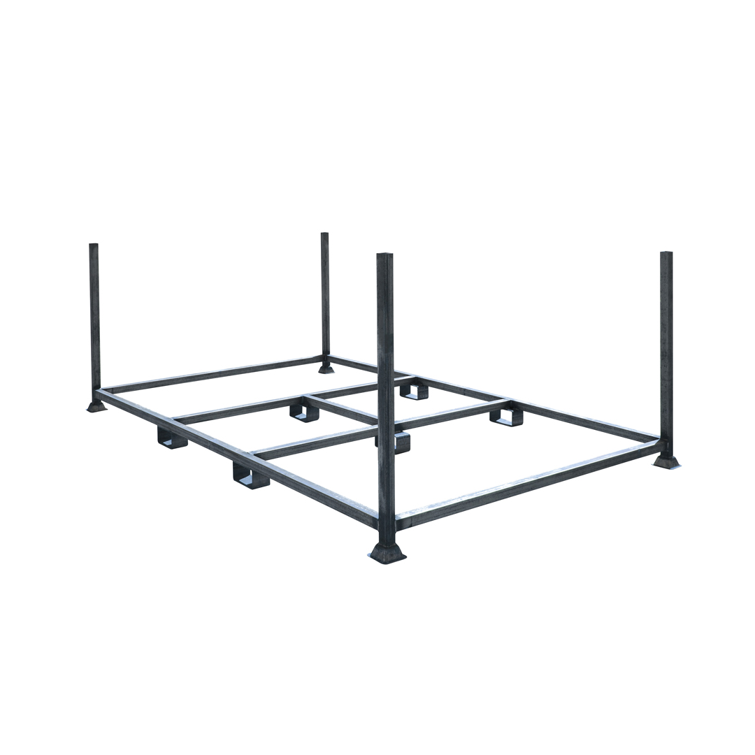 Stillage for Mesh Fences - Untreated. Durable steel stillages for safely storing and transporting temporary fence panels.