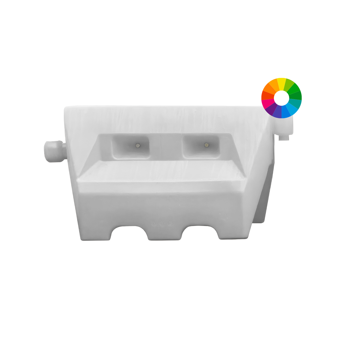 Kunststof Barrier – Gekleurd