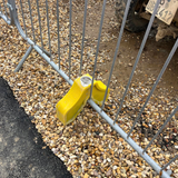 Close up of Pedblok in Bar Barrier
