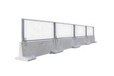 Betonnen Jersey Barrier met (gaas) Paneel