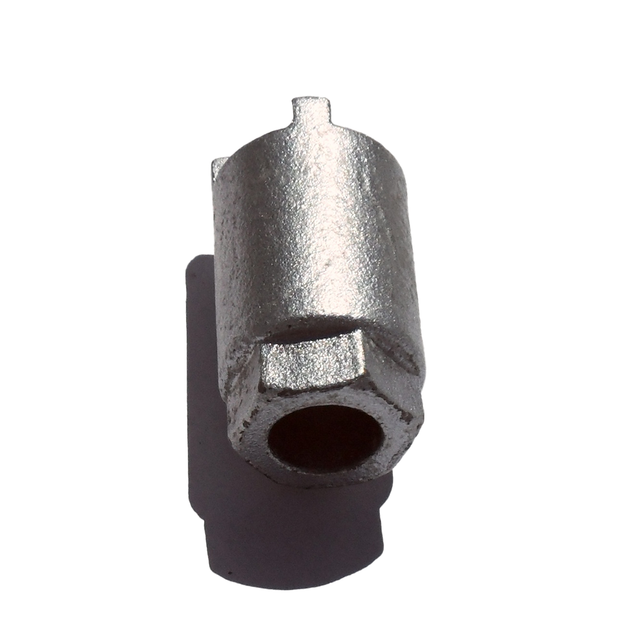 a close up of the Anti-tamper coupler socket use to open the Anti-tamper coupler