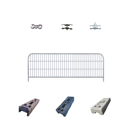 the Mesh Barrier fence panel set displayed on a white background