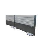 Betonnen Jersey Barrier met (gaas) Paneel