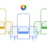 Dranghek doorgang met afsluitbare deur – Gekleurd